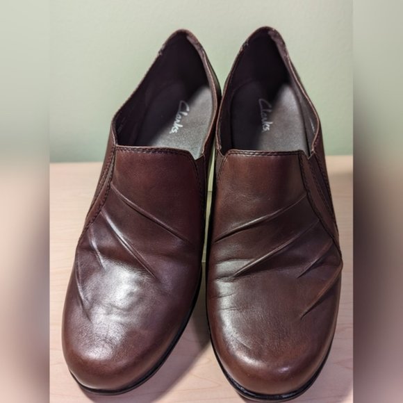 Clark's Partridge Brown women's shoe size 10 wide - Picture 1 of 11